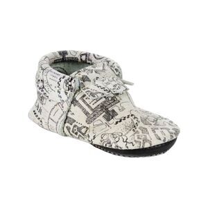 Baby Gift Freshly Picked Harry Potter Marauder's Map Moccasins 5 NEW